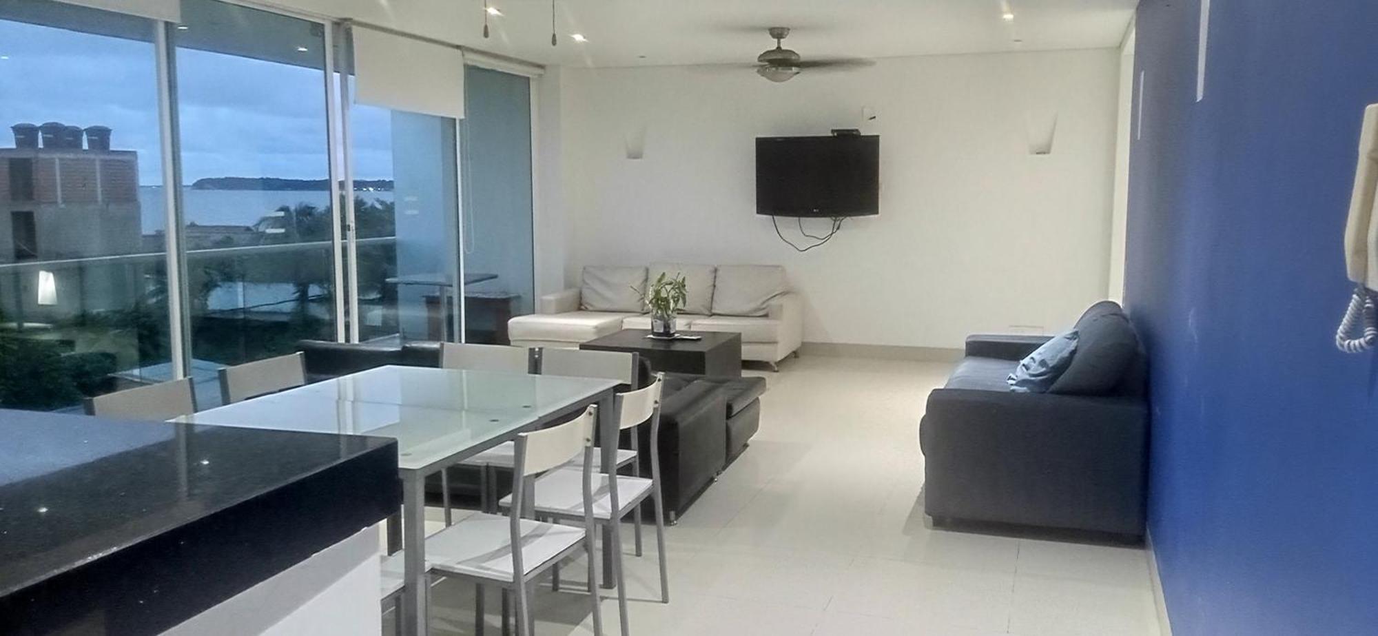 דירות Cartagena Apartamento Luxury Azul Beach La Boquilla מראה חיצוני תמונה